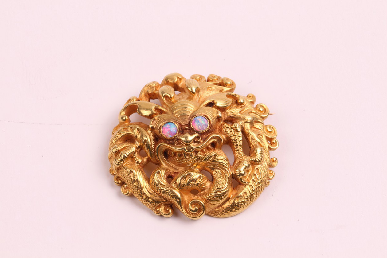 Dragon brooch on sale